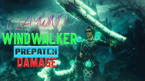 Windwalker 10.0 PVP Damage Guide Dragonflight Prepatch