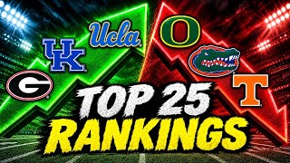 2026 Week 7 College Football Top 25 Rankings