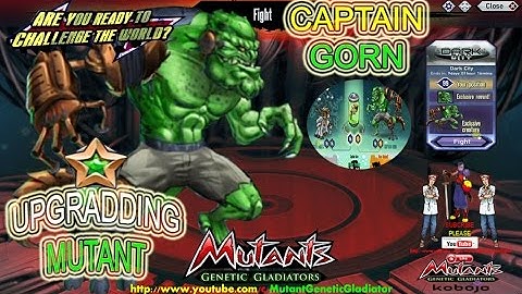 Mutant Genetic Gladiator : Captain Gorn Bronze Cross Breed