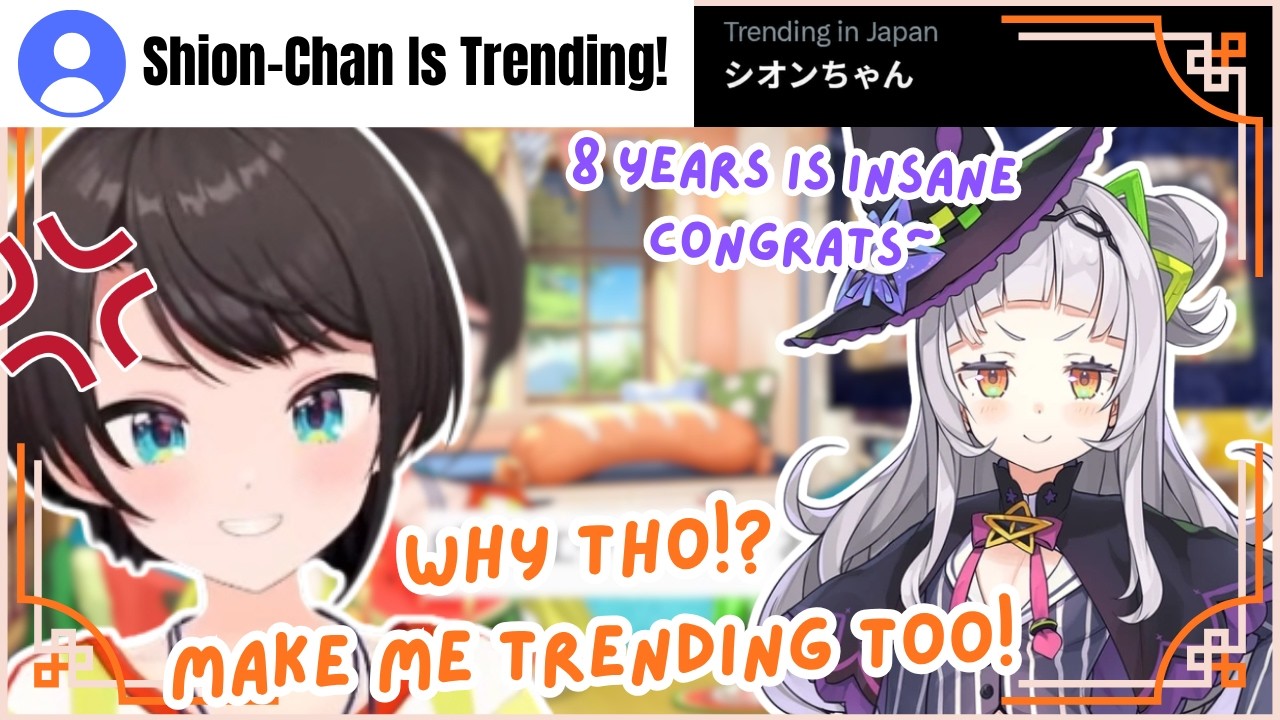 Shion Congratulated Subaru... Then Everyone BUT Subaru GOT TRENDING! 😂😭 | Hololive Clip