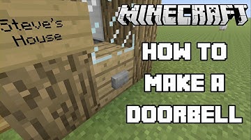 Minecraft  Windows 10 Edition Beta / MCPE | HOW TO MAKE DOORBELL