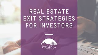 5 Real Estate Exit Strategies for Investors