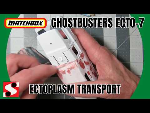 Custom Ghostbusters Ecto-7 Ectoplasm Transport Matchbox K-7 #ghostbusters #matchbox #customdiecast