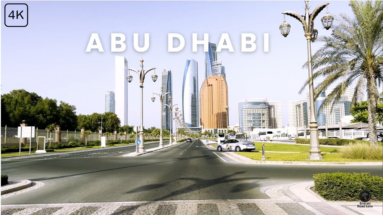 Ultimate Abu Dhabi Drive: Sheikh Zayed Mosque to Yas Island | 4K Dashcam