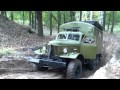 ZIL 157 Bergung durch Ural 375D Militärfahrzeugtreffen Wünsdorf ЗИЛ-157 UAZ469 GAZ69 IFA G5 P3