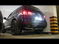 V8 4.2 touareg  cold start muffler cut