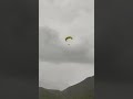 Tandem paraglider crash in a thunderstorm