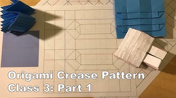 Origami Crease Pattern Class 3 (Part 1)
