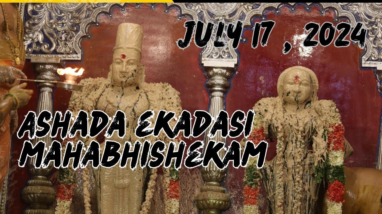 Ashada Ekadasi Mahabhishekam Live From Govindapuram Sri