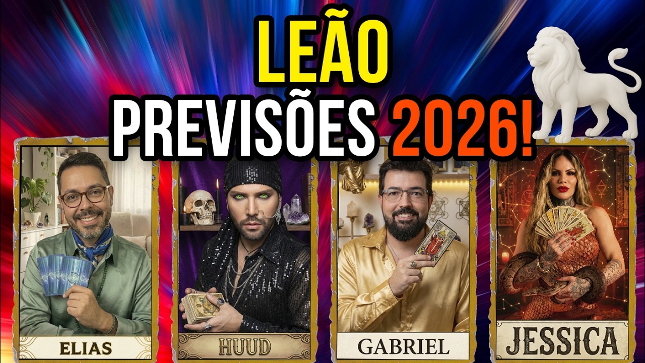 LEÃO ♌ 4 TARÓLOGOS AVISAM: PARE DE CARREGAR A FAMÍLIA OU VAI PERDER TUDO! (PREVISÕES 2026)