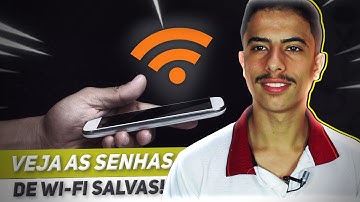 Como ver as SENHAS DE WIFI salvas no ANDROID 10 | Sem ROOT e aplicativos