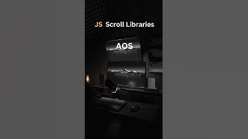 Javascript Scroll Libraries #javascript #library #js