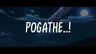 POGATHE - OFFICIAL LYRICAL SONG | #FM | #CJ | #DJ | C J PRODUCTIONS |  R & B STUDIOS |