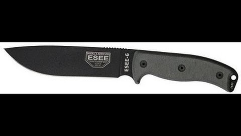 ESEE 6 Knife Review  Full HD
