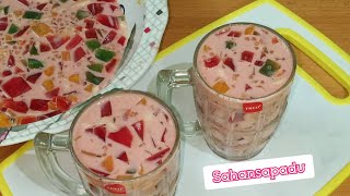 Buko(Coconut) Salad Drinks |Tapioca Drinks Recipe | Sago Dessert Recipe | Yummy