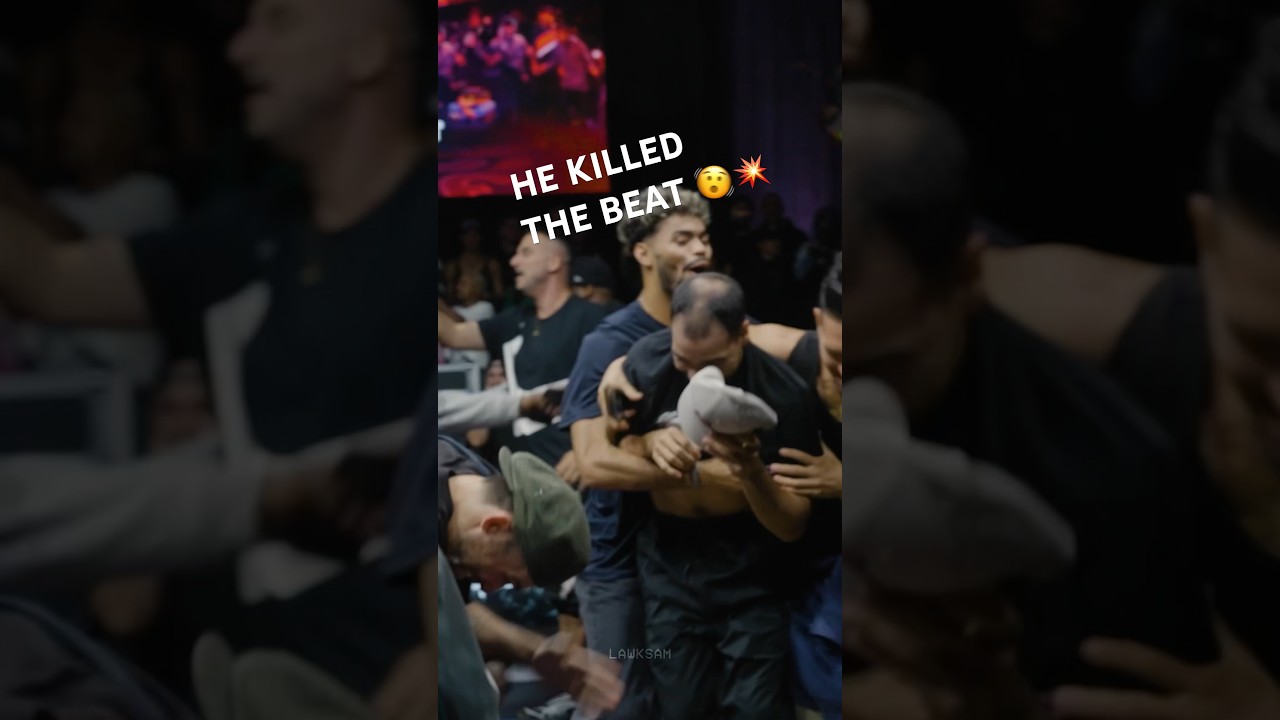 Bboy Lil G killed the beat and shut the place down. 😱🫨 