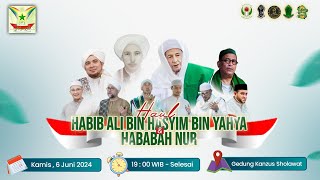 📡🔴 LIVE - HAUL HABIB ALI GHOLIB BIN HASYIM BIN YAHYA DAN HABABAH NUR BINTI MUHSIN MULACHELA