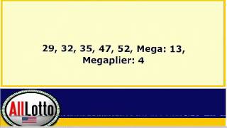 Mega Millions Lottery Drawing Results for June, 7, 2011