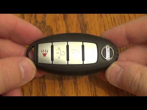 DIY – Nissan Key Fob Battery Change / Replacement Altima / Maxima / Senta