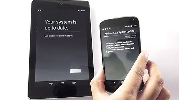 Install Android 4.2.2 on Nexus 4 & 7 - Firmware Update OTA - PhoneRadar