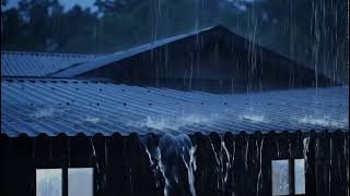 Heavy Rain on Metal Roof with Soft Thunder | Deep Sleep, Relaxation & Stress Relief ASMR | LIVE 24/7 screenshot 2