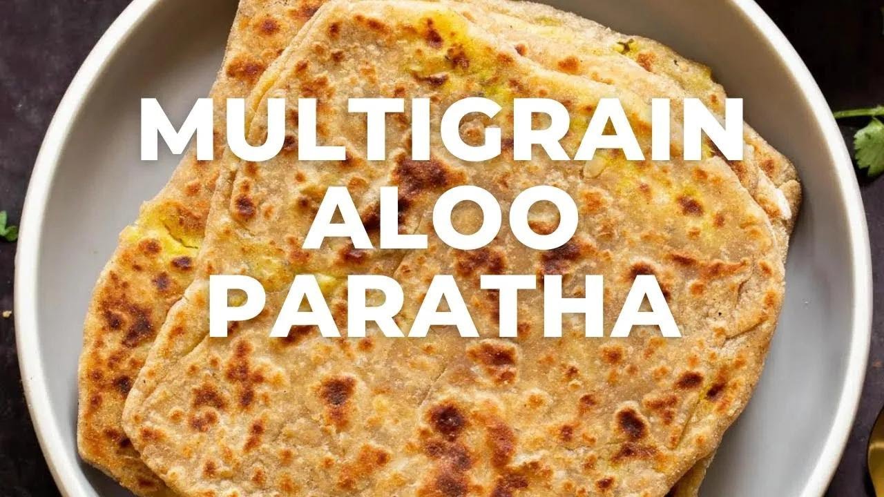 MULTIGRAIN ALOO PARATHA POTATO STUFFED INDIAN FLATBREAD Vegan Richa