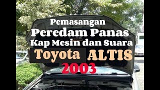 Vtech Peredam Panas Dan Suara Kap Mesin Toyota Innova 2008 Hitam