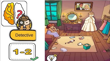 Brain out Detective level 3-2 Walkthrough Solution