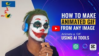 How to Make a Transparent Animated GIF from an image using FREE AI Tools