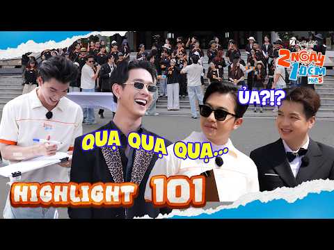 Highlight Episode 101: Song Luan drops a "crickets" joke, HIEUTHUHAI shows off his drawing skills...