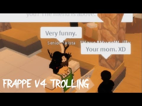 Trolling At Frappe V4 Banned Roblox Trolling Youtube - roblox trolling at frappe speaking backwards