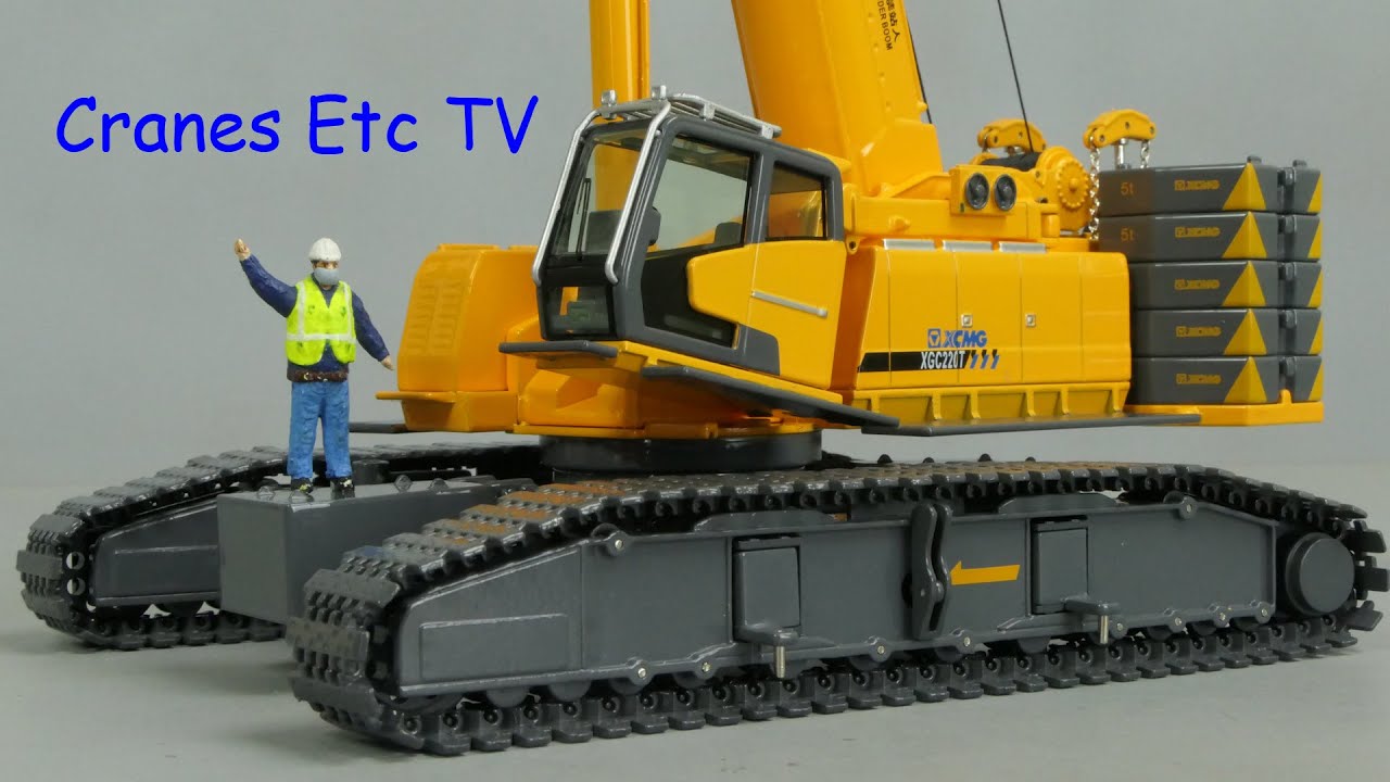 Yagao XCMG XGC220T Crawler Crane by Cranes Etc TV YouTube
