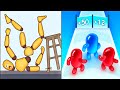Kick and Break The Ragdoll Vs Blob Clash 3d Insane Combo Gameplay!