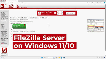 How to install and configure FileZilla Server on Windows 11/10