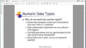 Lecture: Zelle 3e - Chapter 3