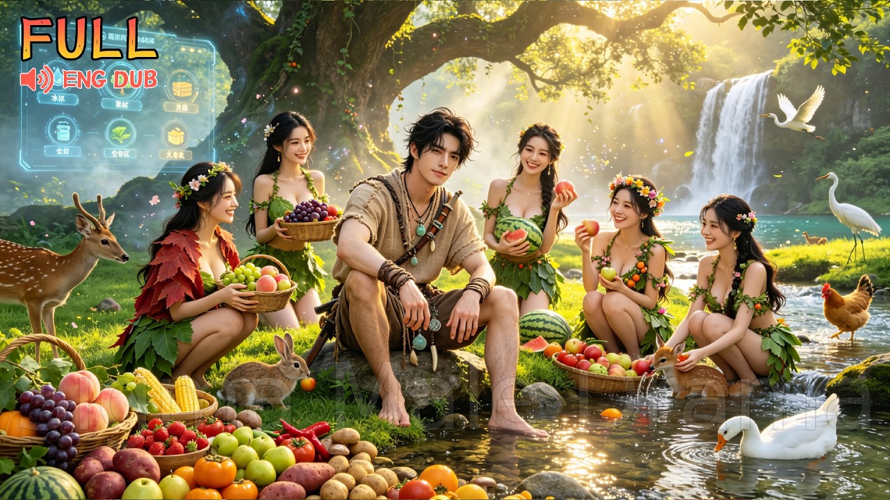 A lazy bum gains a space system, feeds his 5 gorgeous sisters-in-law, and they all fall for him! poster