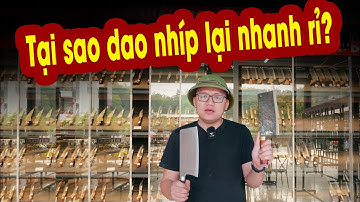 Tại Sao Dao Nhíp Lại Nhanh Rỉ? HTX DAO PHÚC SEN - DAO VIP #daophucsen #daonhip #daovip