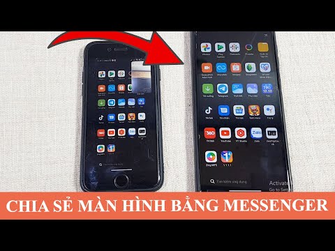 Cách chia sẻ màn hình điện thoại bằng Messenger mới 2022