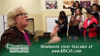 Educators Credit Union Student's Choice Award - April 2018