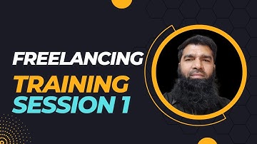 Freelancing Training Session 1: An Introduction @W3Skillset