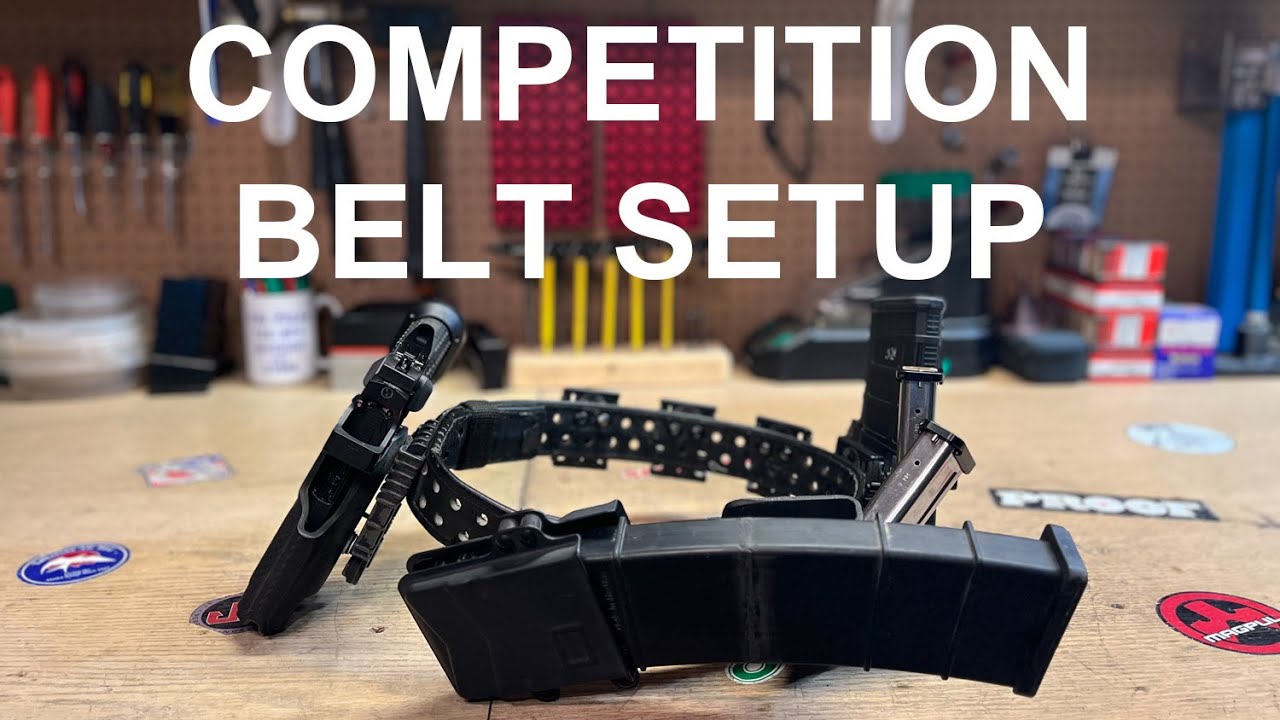 Belt Setup for Competition Shooting