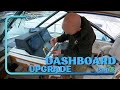 Diy boat dashboard upgrade on our old boat part 2 boats  boatlife