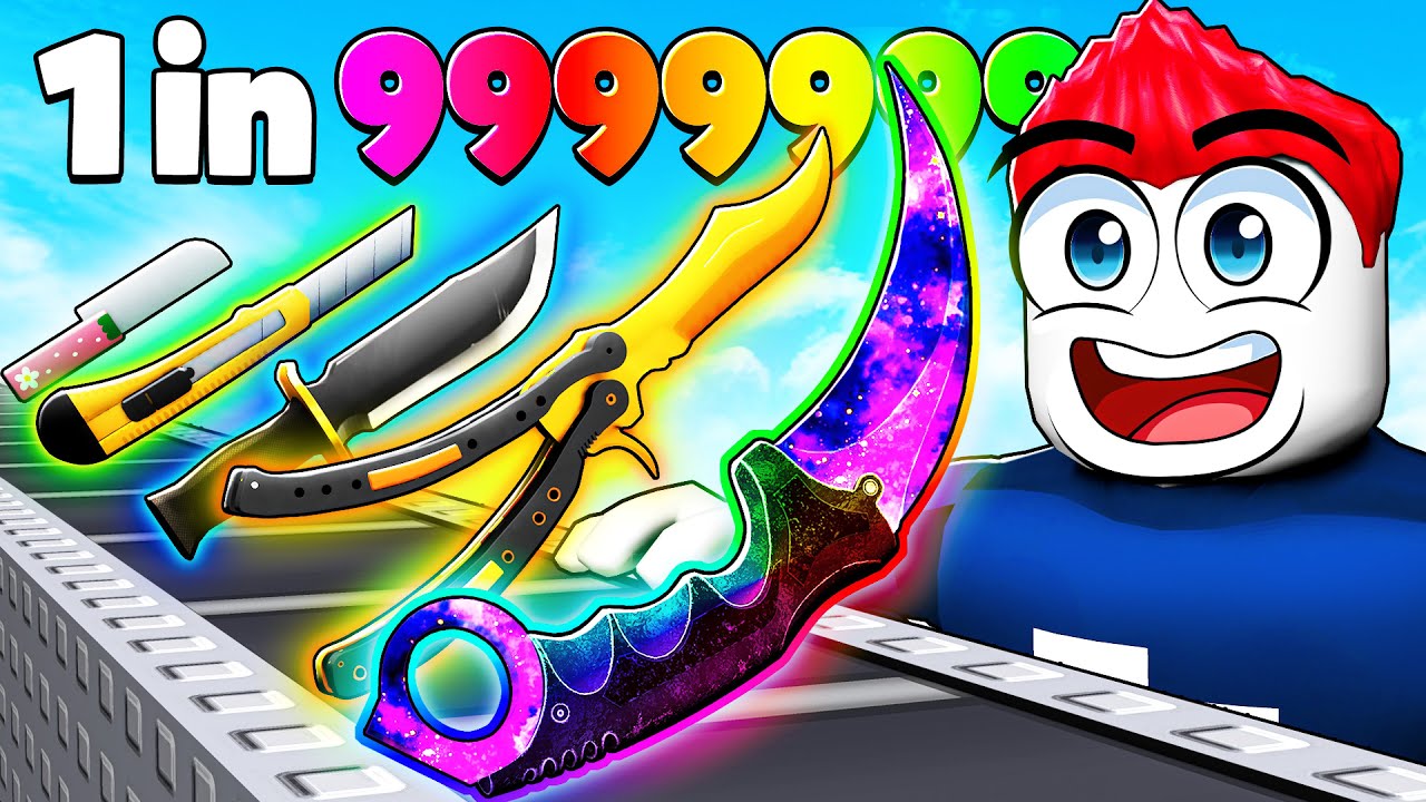 ICH SAMMLE MESSER IN ROBLOX