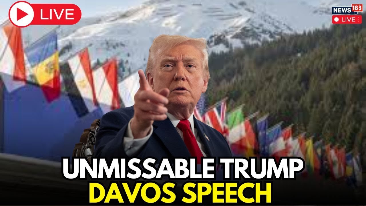 LIVE | Trump Davos 2025 Speech | Trump Heads To Davos Amid Greenland ...