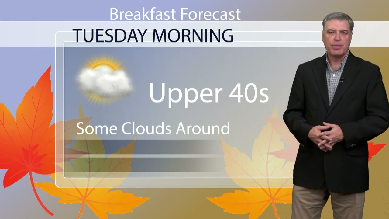 Happy Tuesday morning! Jon Holder has your breakfast forecast right here!