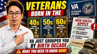 Veterans Born in the 40s, 50s & 60s: Check Your Birth Decade Before Your Next VA Decision