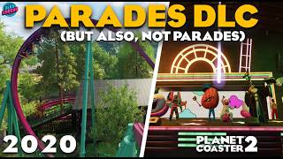 Parades DLC, Early Access (RMC Coaster, Shows & More) - The Royale Mere: 2020: Planet Coaster 2