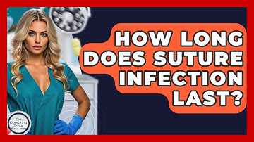 How Long Does Suture Infection Last? - The Operating Table