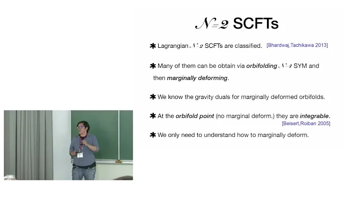 Integrability, Dualities and Deformations 2022: Elli Pomoni