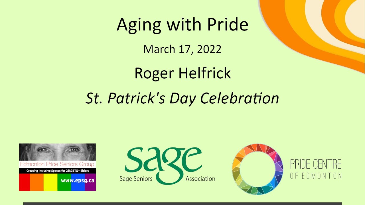 Aging with Pride — Roger Helfrick